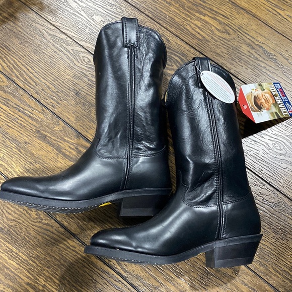 Justin Boots Shoes - Black cowboy boots